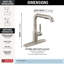 Almari Pull-Out Sprayer Kitchen Faucet, Single Handle Kitchen Sink Faucet-100255276