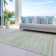 Machine Washable Indoor/Outdoor Claudian ACN1239 Mint Rug