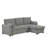 Fabric With Square Arms Sofa-1832899856