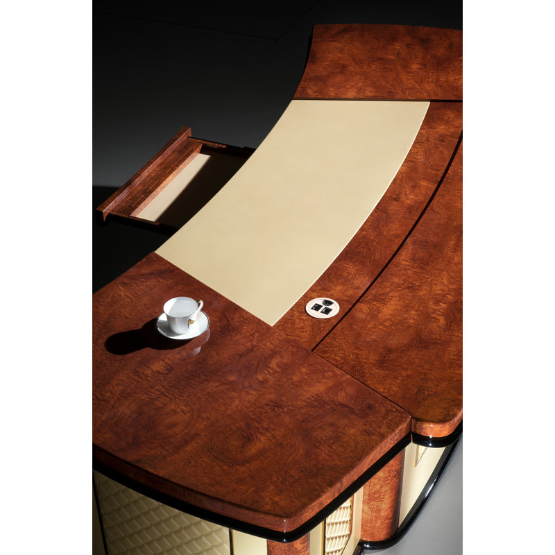 Infinity Solid Wood Executive Desk