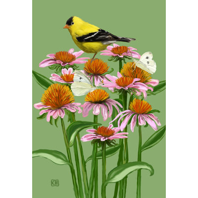 Toland 1012555 - Bandera Decorativa De 28 X 40 Pulgadas, 28 X 101 Cm, Doble Cara Para Casa