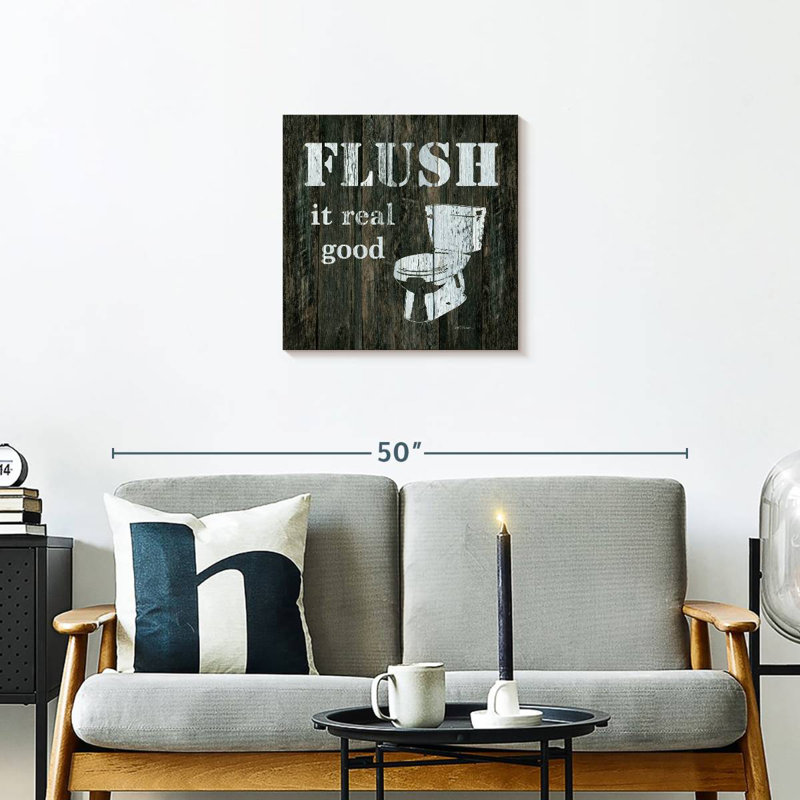 Tergel Flush It Real Good, H 20 po x l 20 po