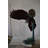 Giant Eagle in Action Looking for His Prey Bronze Statue Size: 78" x 28" x 74"H