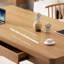 Grande table en bois massif avec tiroirs-862861236