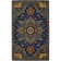 Shidler Hand-Tufted Vibrant Medallion All-Natural Wool Area Rug