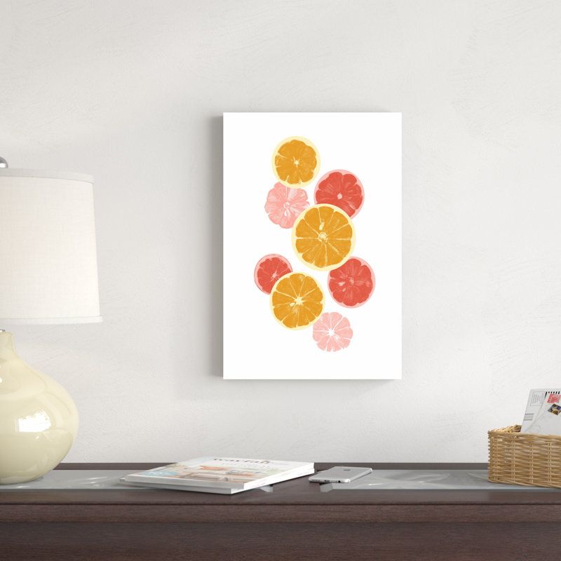 Fête des fruits I, H 18 po x l 12 po