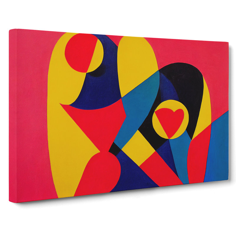 Wonderful Modern Abstract Art - Wrapped Canvas