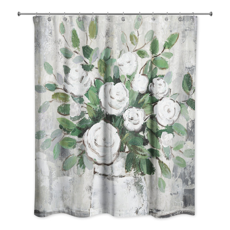 Floral Shower Curtain