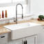 Évier de cuisine en argile réfractaire à tablier simple l 37 po x P 19 po-135438892