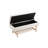 Merizier Polyester Blend Upholstered Storage Bench-1408620203-1408620200