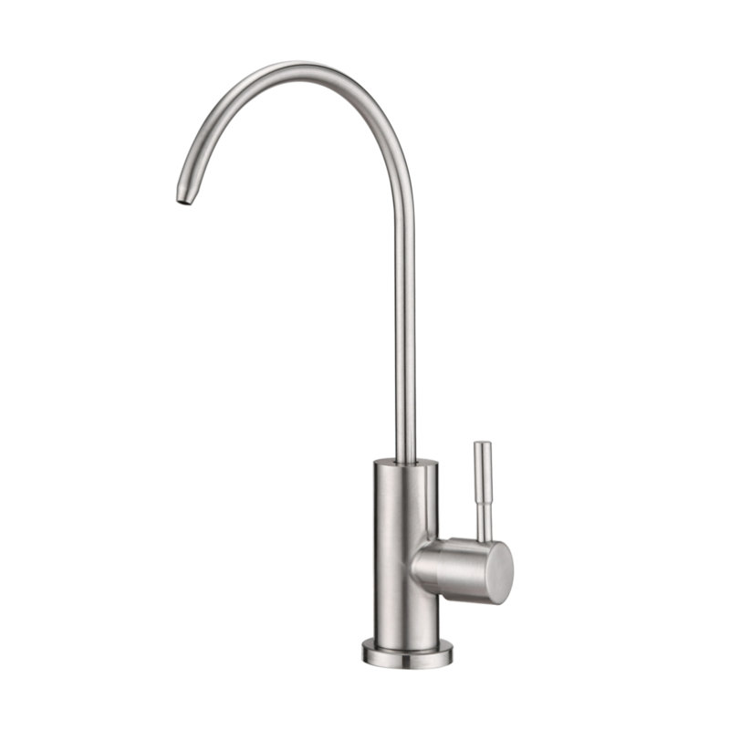 Topcraft Single Handle Kitchen Drinking Water Faucet, Brushed Nickel