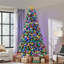 Arbre de Noël en épinette artificielle facile à installer Jaidalynn - support inclus-994579163-992562497