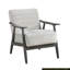 Fauteuil d'appoint décontracté de style transitionnel 1pc-1556067330