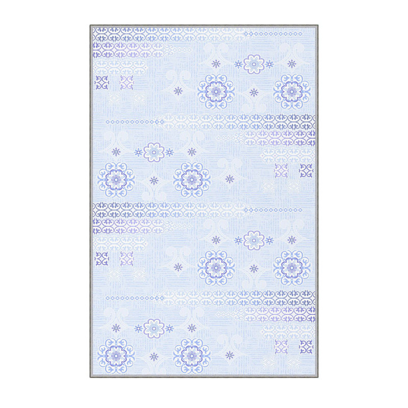 Luxurious 3D Printed Area Carpet, 5.9 x 9.2 Feet | 100% Polyester, 0.3 in Pile Height, 650 g/m² | Antibacterial & Non-Slip Underside, Machine Washable for Easy Care | Perfect for Living Room, Bedroom, or Office Décor