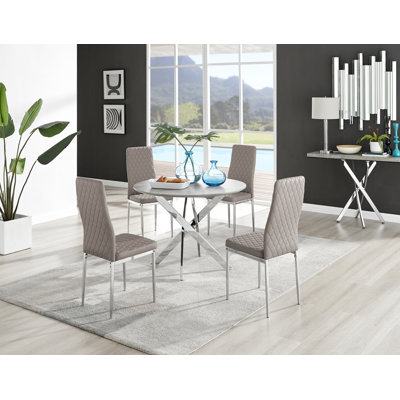 Eubanks 4 - Person Dining Set