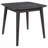 3-Piece Black Rectangular Coffee Table Set