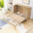 Full  Murphy Wooden Frame Bed with Drawer and USB Port