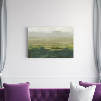 «Misty Valley I» par Ethan Harper, reproduction d'art sur toile tendue