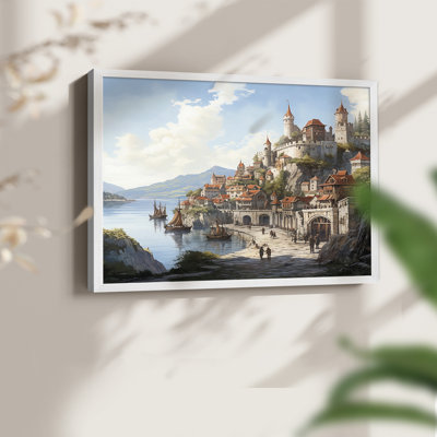Landscape Series-LXXIII -Framed Print - Restickable