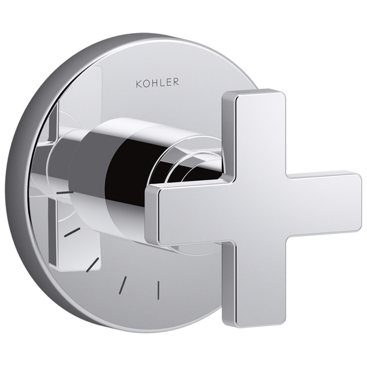 Composed® Volume Control Faucet Trim with Cross Handle