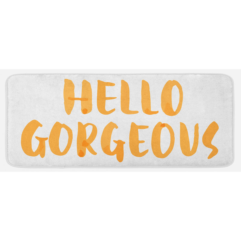 Tapis de cuisine Hello Gorgeous