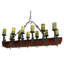 Tudor 12 - Light LED Pendant