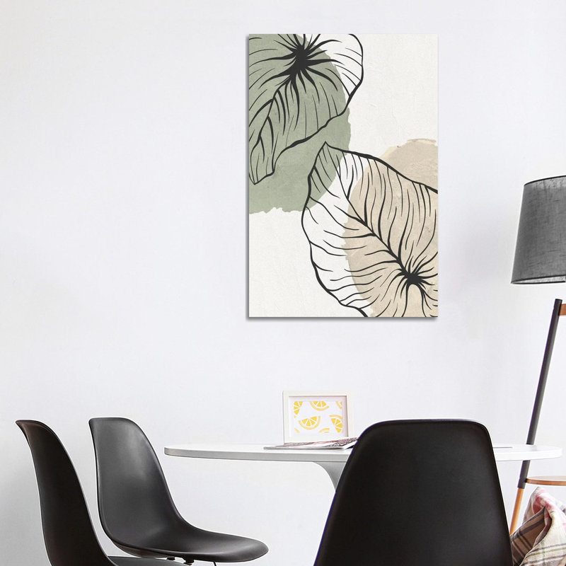 Palm Organics I by Kimberly Allen - Wrapped Canvas Print, 101.6 cm H x 66.04 cm W x 1.91 cm D