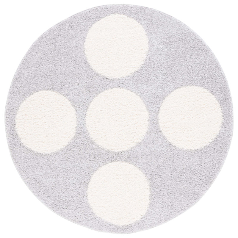 Tapis à pois Norvège Performance, Rond 6 pi 7 po