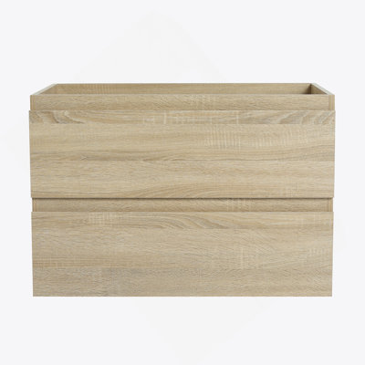 30" Wall-Mounted Bathroom Vanity