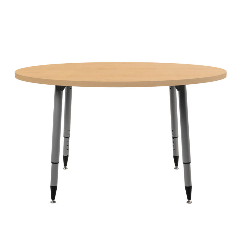 Table d'activité 48 po Adapte, 48 po x 36 po, Grain d'érable / argent