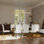 Ensemble de table de salle à manger 9 pièces de luxe blanc et or avec 8 chaises de salle à manger en cuir blanc-819436100-819436152-819436158