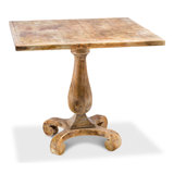 Square Solid Oak Dining Table