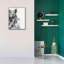 «Tiger At Attention» par Brandon Wong, art mural sur toile-817285406