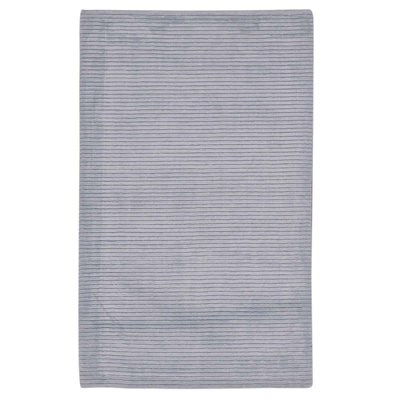 Tapis bleu clair noué à la main de haute qualité