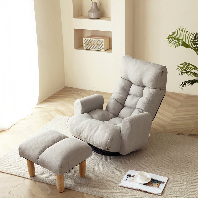 Tête et taille réglables, chaise de jeu, chaise longue rotative à 360 degrés, chaise de loisirs à siège rotatif