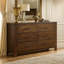 Commode double 6 tiroirs Ephrem