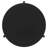 Harrison Black Round Solid Wood Coffee Table