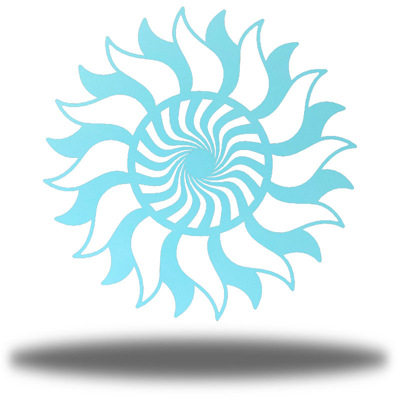 Décoration solaire Eutimio, H 12 po x l 12 po x P 0,01 po, Écume de mer