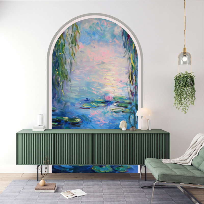 Adhésif décoratif non-mural amovible, H 71 po x l 40 po