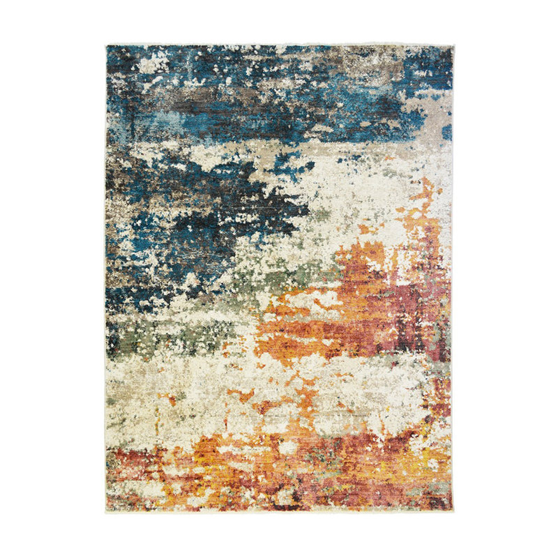 Climon Abstract Rug, Rectangle 9'2" x 12'6"