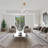 Glass LED Semi Flush Mount