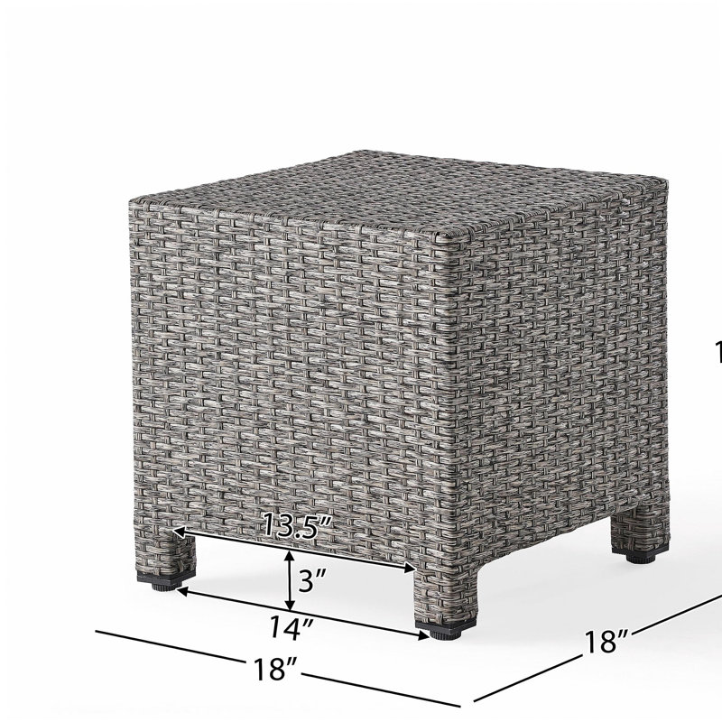 PUERTA ACCENT TABLE, Gray