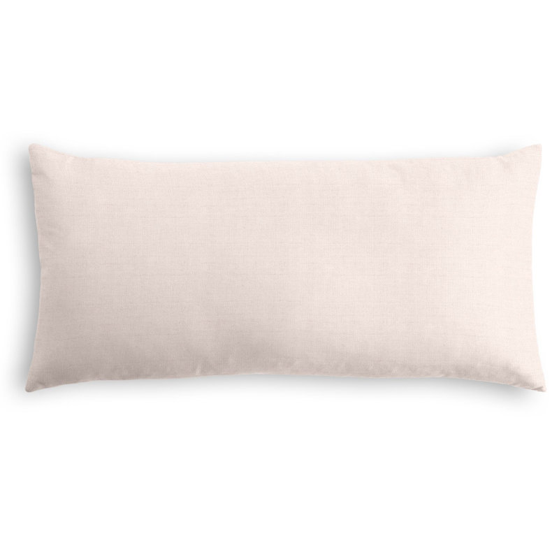 Coussin ClassicLinen, Rose pastel, Housse de coussin seulement - sans coussin, 12" x 18"