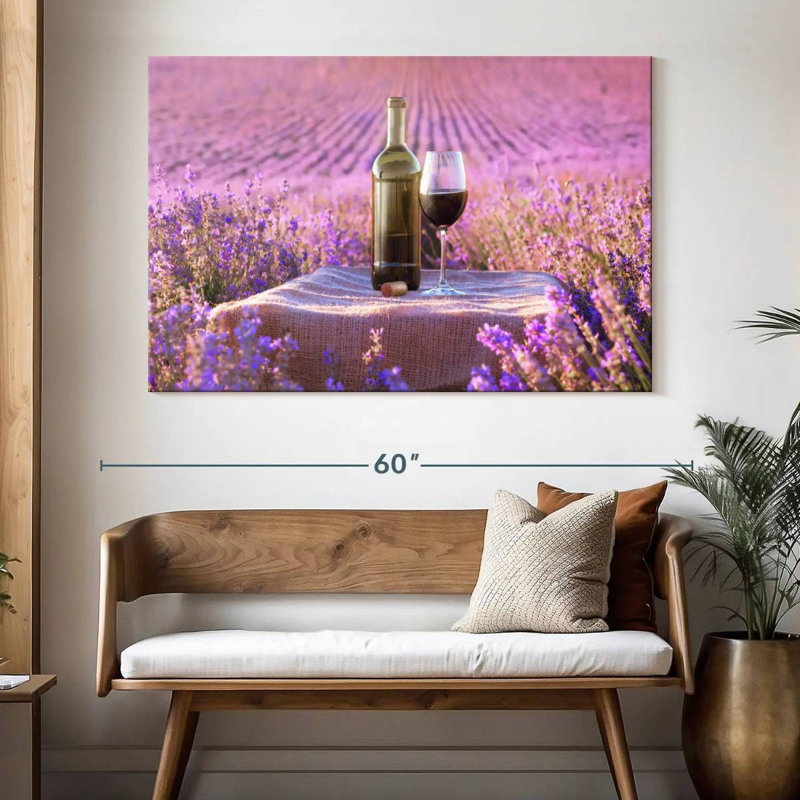 Yarlin Wine Romance, H 34 po x l 51 po