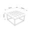 Aairah 72cm Wide Tufted Square Cocktail Ottoman-1306870119