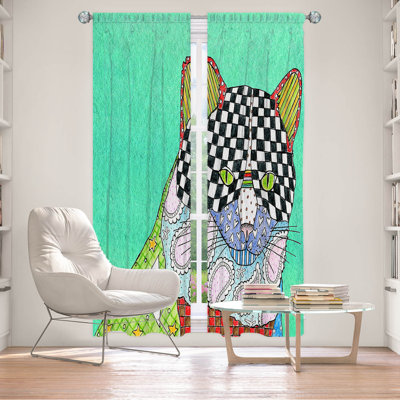 Aavin Room Darkening Curtain Pair