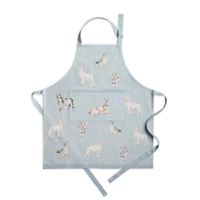 Tablier pour femme avec poche 100% coton 27,50 po x 31,50 po Maison d'Hermine