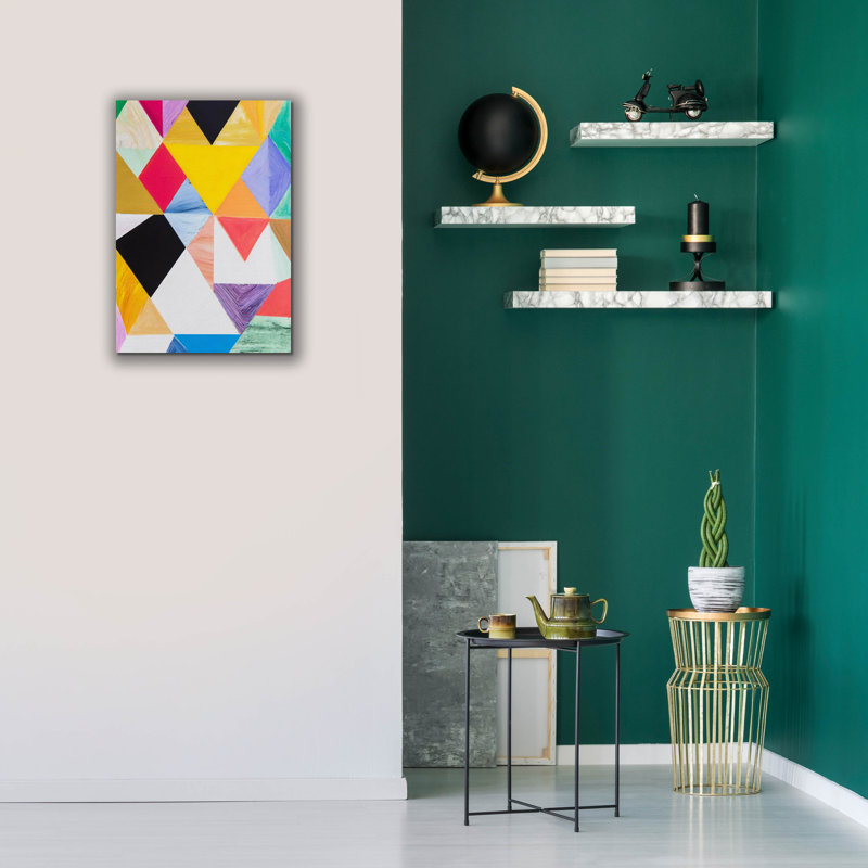 "George Dangle" par Andreas Magnusson, art mural George George, H 26 po x l 18 po x P 0,75 po