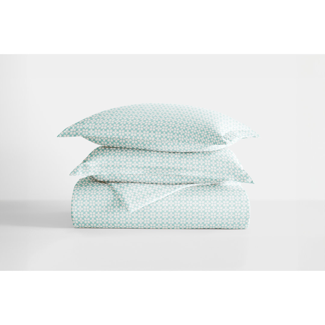 Home Starlight Geo Pattern Duvet Cover Set Becky Cameron 