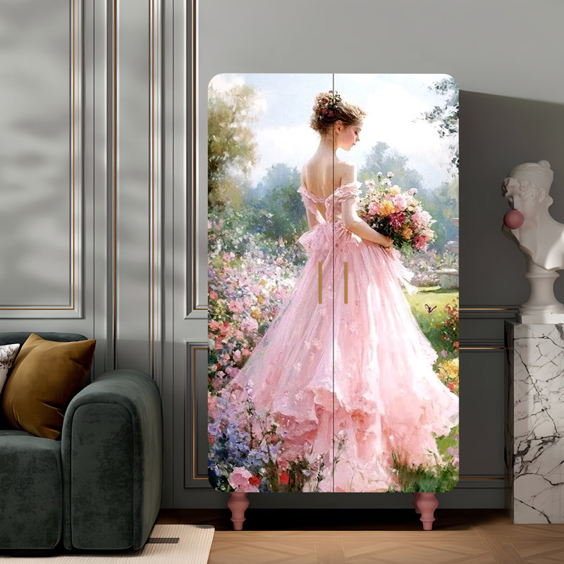 Independent art wardrobe for home bedroom